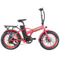 Lithium Battery Powered Folding Fat Tire Electric Bike 500W Ebike